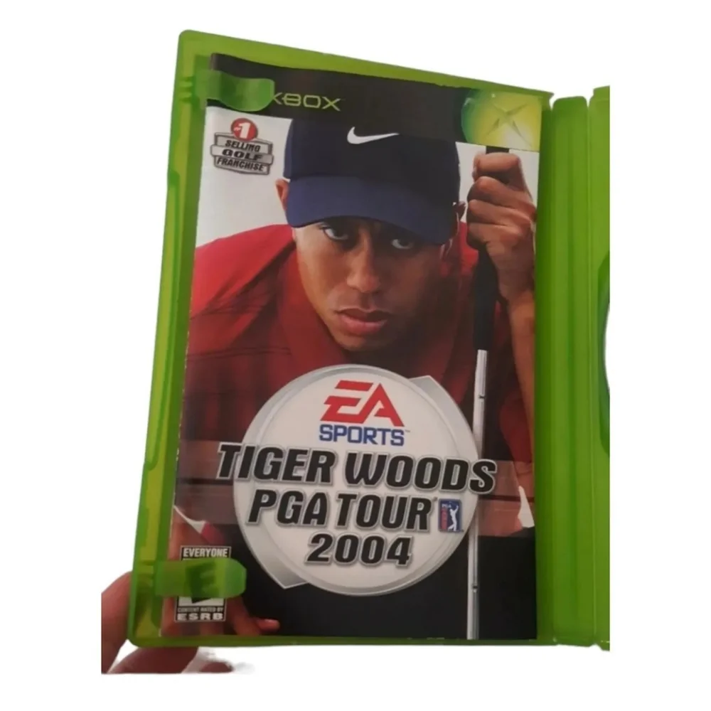 Tiger Woods PGA Tour 2004 (Microsoft Xbox, 2003) Complete CIB and Tested.